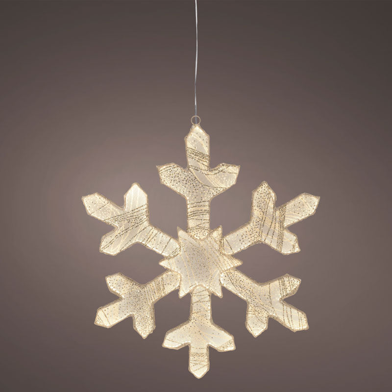 Lumineo LED Fabric Snowflake