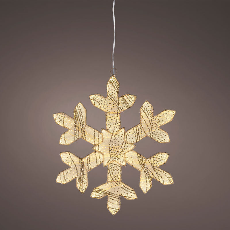 Lumineo LED Fabric Snowflake