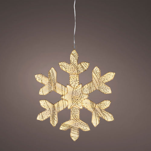 Lumineo LED Fabric Snowflake