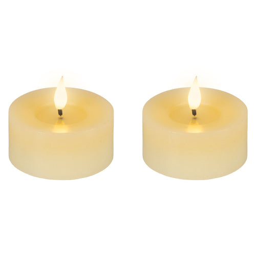 Lumineo Realistic LED Tealight (Pack of 2)
