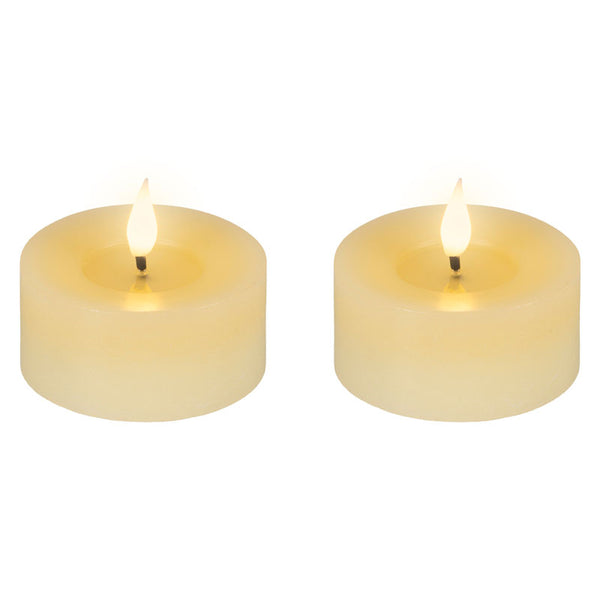 Lumineo Realistic LED Tealight (Pack of 2)