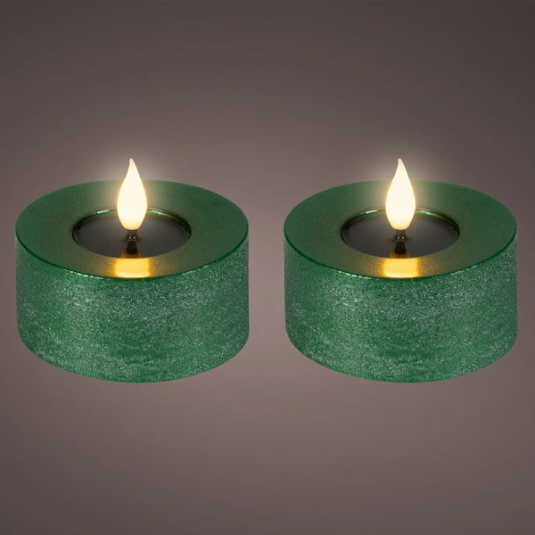 Lumineo Realistic LED Tealight (Pack of 2)