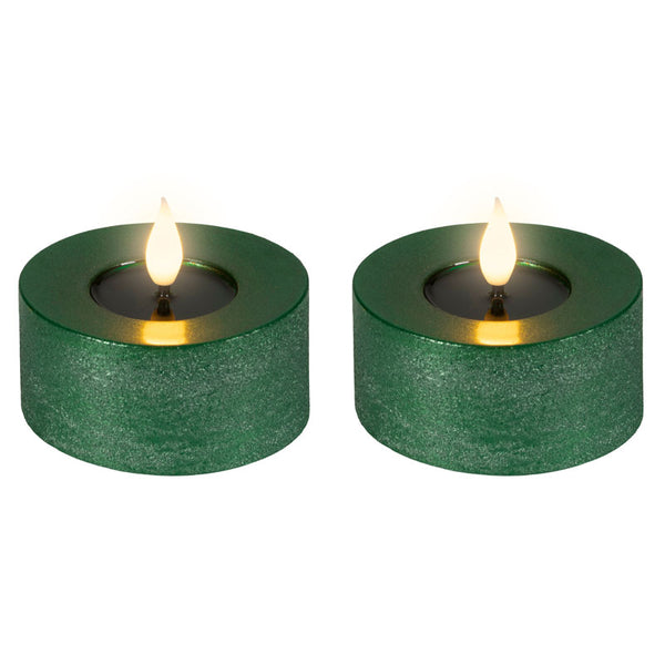 Lumineo Realistic LED Tealight (Pack of 2)