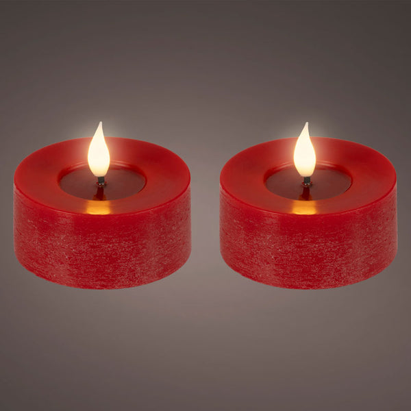 Lumineo Realistic LED Tealight (Pack of 2)