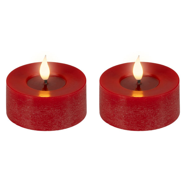 Lumineo Realistic LED Tealight (Pack of 2)