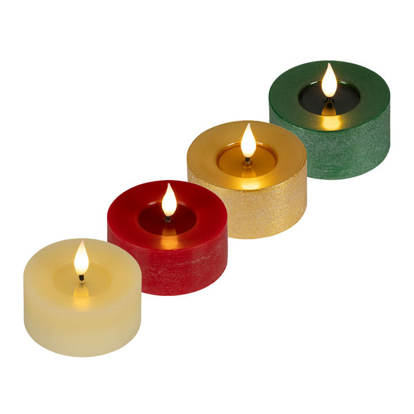 Lumineo Realistic LED Tealight (Pack of 2)
