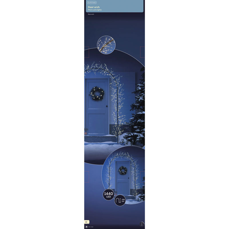 Lumineo Micro LED Twig Door Arch