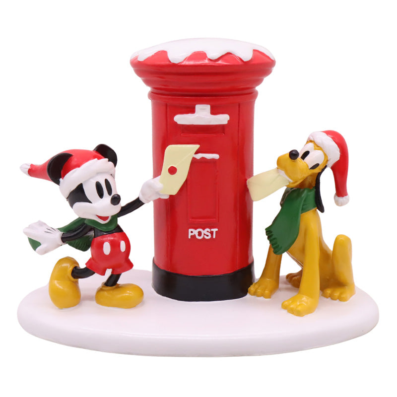 Mickey & Pluto Mailbox Scenery