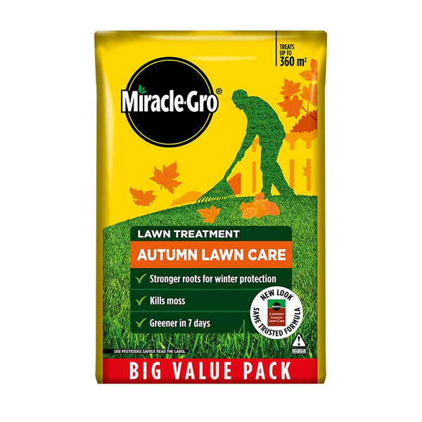 Miracle-Gro Autumn Lawn Care Food & Moss Control 360m2
