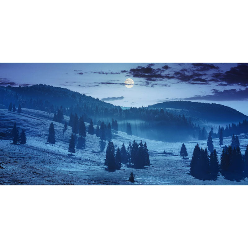My Village Spooky Forest Cloth Background