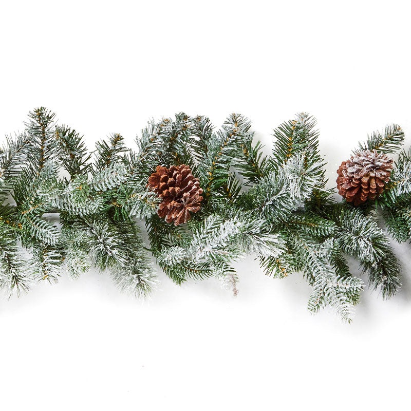 National Tree Frosty Dorchester Garland