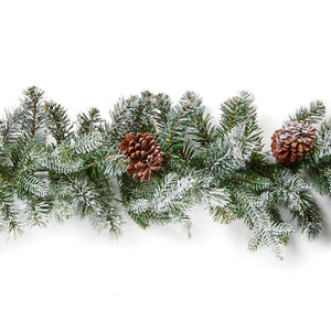 National Tree Frosty Dorchester Garland