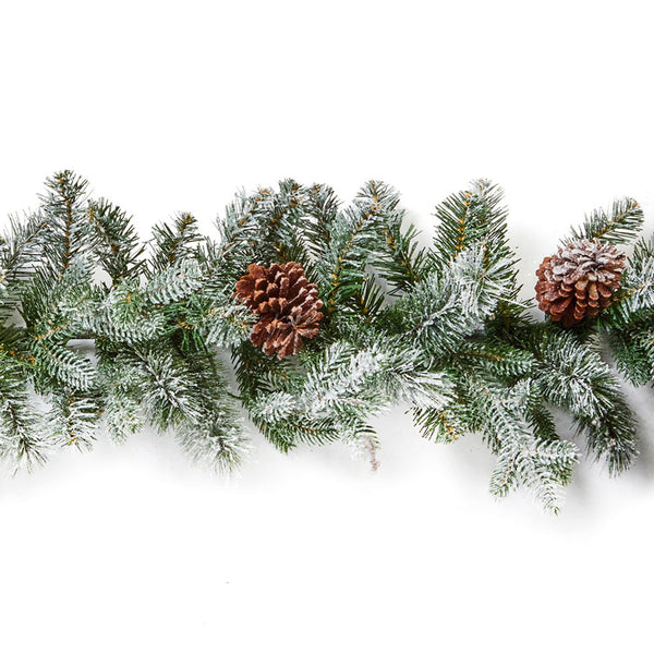 National Tree Frosty Dorchester Garland
