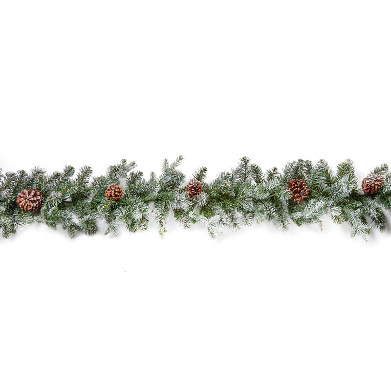 National Tree Frosty Dorchester Garland