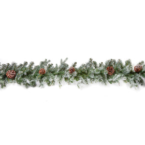 National Tree Frosty Dorchester Garland
