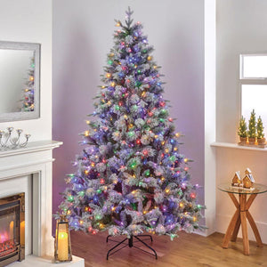 National Tree Stamford Spruce Pine Pre-Lit Christmas Tree