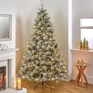 National Tree Stamford Spruce Pine Pre-Lit Christmas Tree