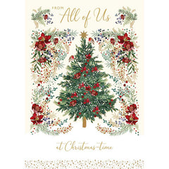Nigel Quiney All Golden Leaf Christmas Card