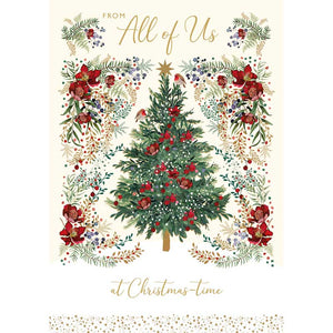 Nigel Quiney All Golden Leaf Christmas Card
