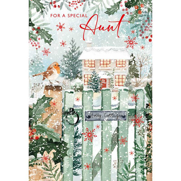 Nigel Quiney Aunt Cottage Christmas Card