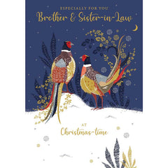 Nigel Quiney Brother & Sister-In-Law Pheasants Christmas Card