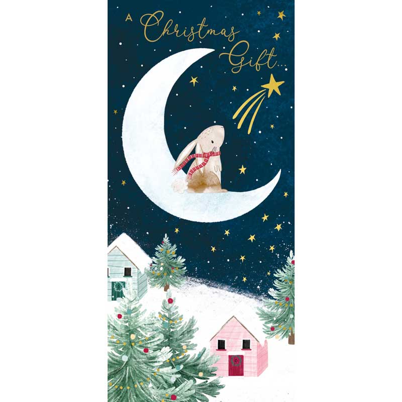 Nigel Quiney Bunny On The Moon Money Wallet