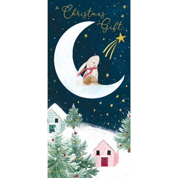 Nigel Quiney Bunny On The Moon Money Wallet