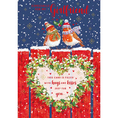 Nigel Quiney Girlfriend Robins Christmas Card