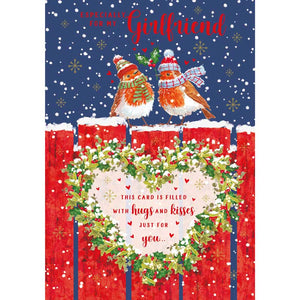 Nigel Quiney Girlfriend Robins Christmas Card