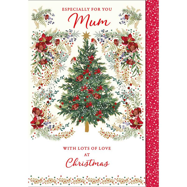 Nigel Quiney Mum Golden Leaf Christmas Card