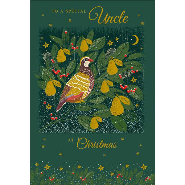 Nigel Quiney Uncle Partridge Pear Tree Christmas Card