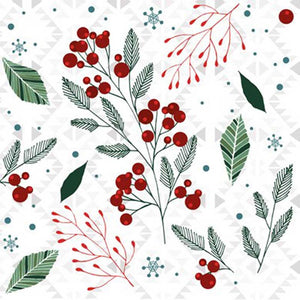 NJ Products Napkins Pack of 20 Design 80