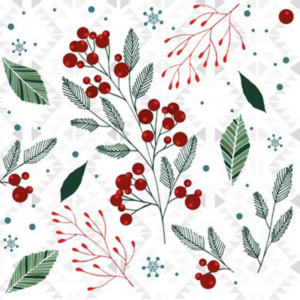 NJ Products Napkins Pack of 20 Design 80