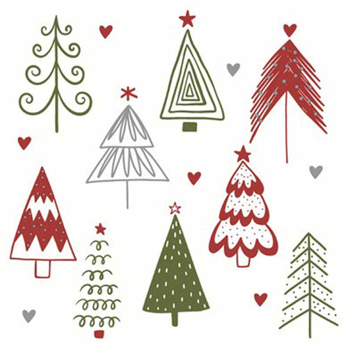 NJ Products Napkins Pack of 20 Design 81