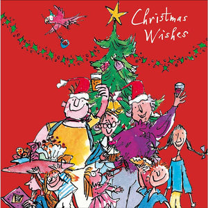 NSPCC Balancing Santa Charity Christmas Cards (Pack of 20)