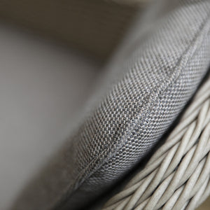 Orchard Life Victoria Dining Oatmeal Weave & Walnut Fabric Swatch