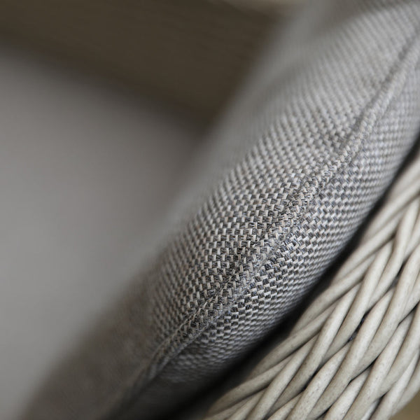 Orchard Life Victoria Dining Oatmeal Weave & Walnut Fabric Swatch
