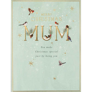 Paperlink Mum Birds Christmas Card