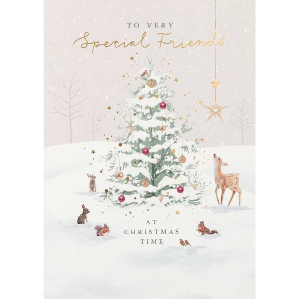 Paperlink Special Friends Woodland Christmas Card