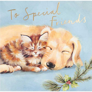 Paperlink Special Paw Friends Christmas Card