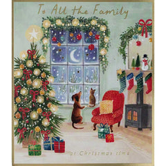 Paperlink To All The Family Christmas Card