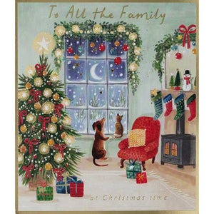 Paperlink To All The Family Christmas Card