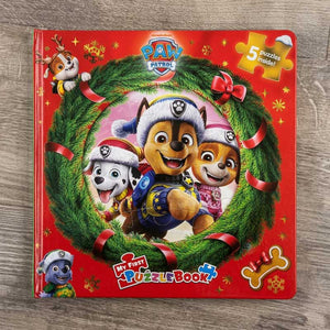 Paw Patrol Christmas Puzzle Book