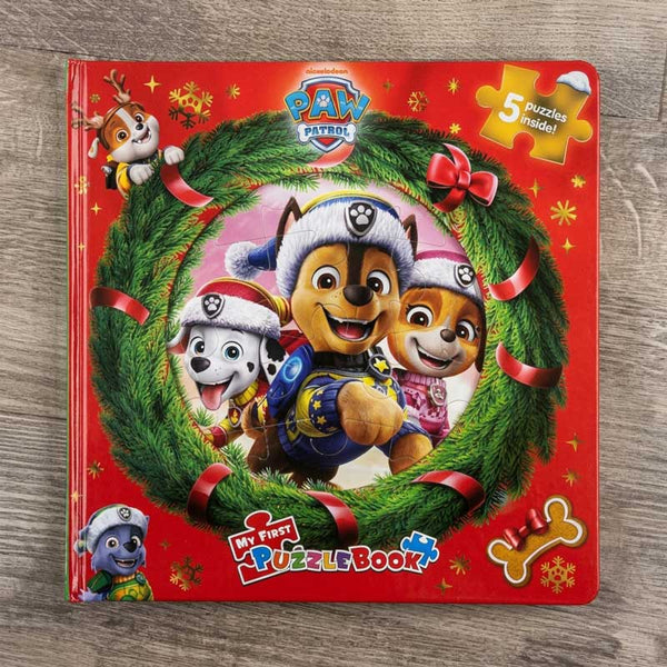 Paw Patrol Christmas Puzzle Book