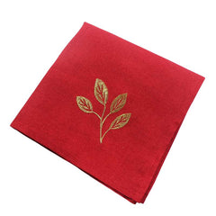 Peggy Wilkins Red Berry Beads Napkins (Pack of 4)