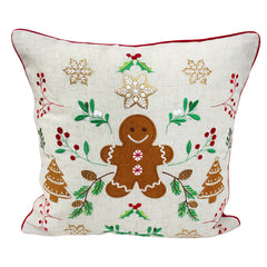 Peggy Wilkins Gingerbread Garden Cushion