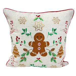 Peggy Wilkins Gingerbread Garden Cushion