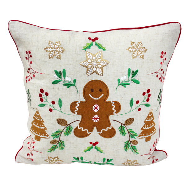 Peggy Wilkins Gingerbread Garden Cushion