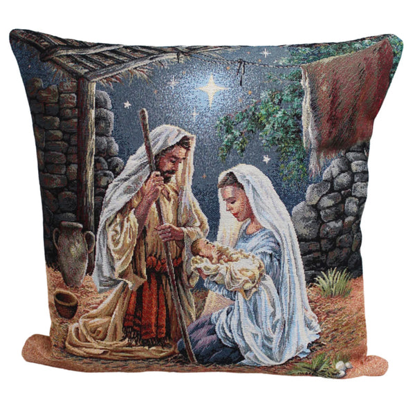 Peggy Wilkins Holy Night Cushion