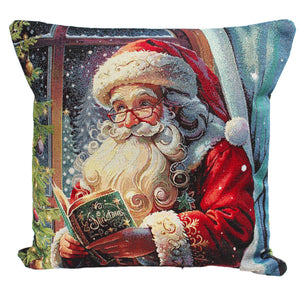 Peggy Wilkins Santa's Tale Cushion
